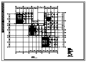 幼儿园设计_某三层框架结构小区幼儿园结构施工cad图纸-图一