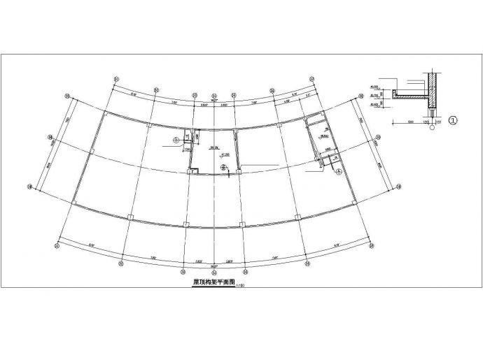 成都市郫都区1万平米12层框架商住楼建筑设计CAD图纸（1-4层商用）_图1