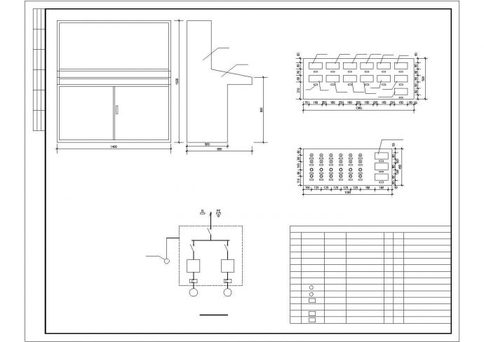 某三层热交换站电气设计图纸_图1