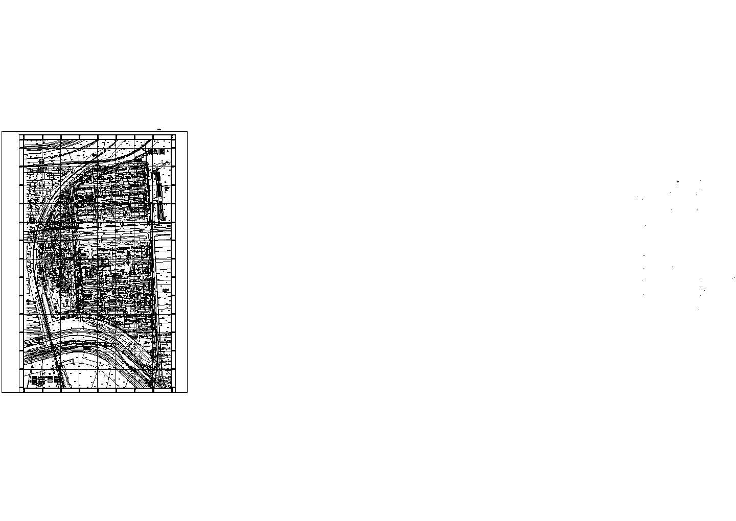 某小区规划图-总平面CAD图