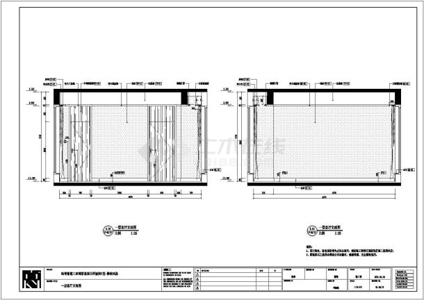 某禅味风格住宅小区CAD建筑设计施工图立面图-图一