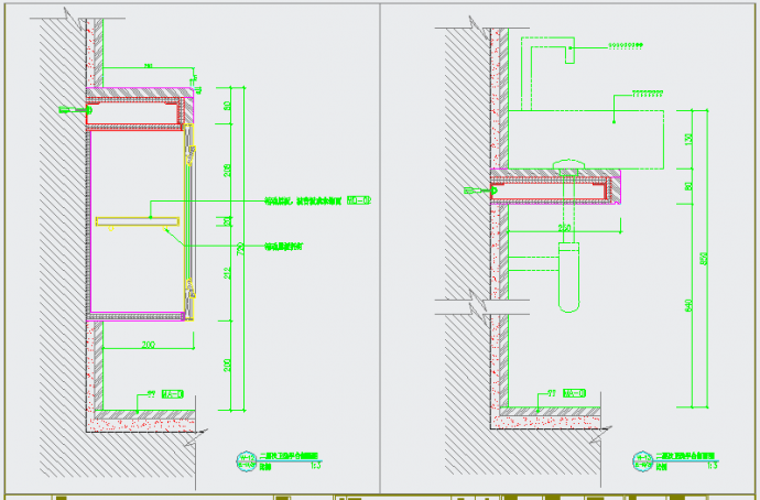 某大都会风格CAD详细全套施工图墙身大橛图_图1