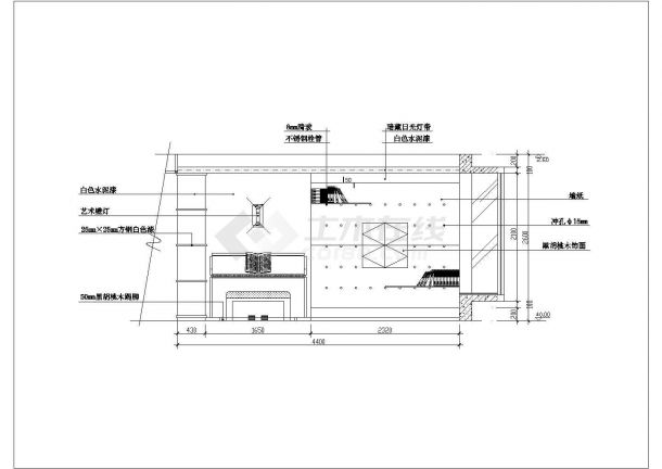 吉林私宅书房底商私人住宅楼设计CAD详细建筑施工图-图一