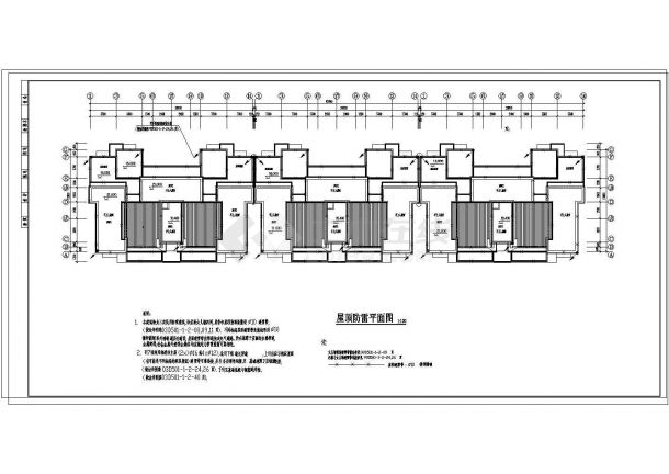某多层住宅电气CAD完整构造施工图-图二