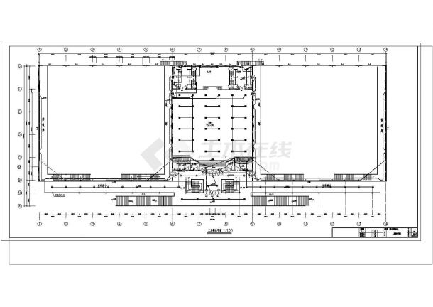 某体育馆详细电气CAD施工图-图一