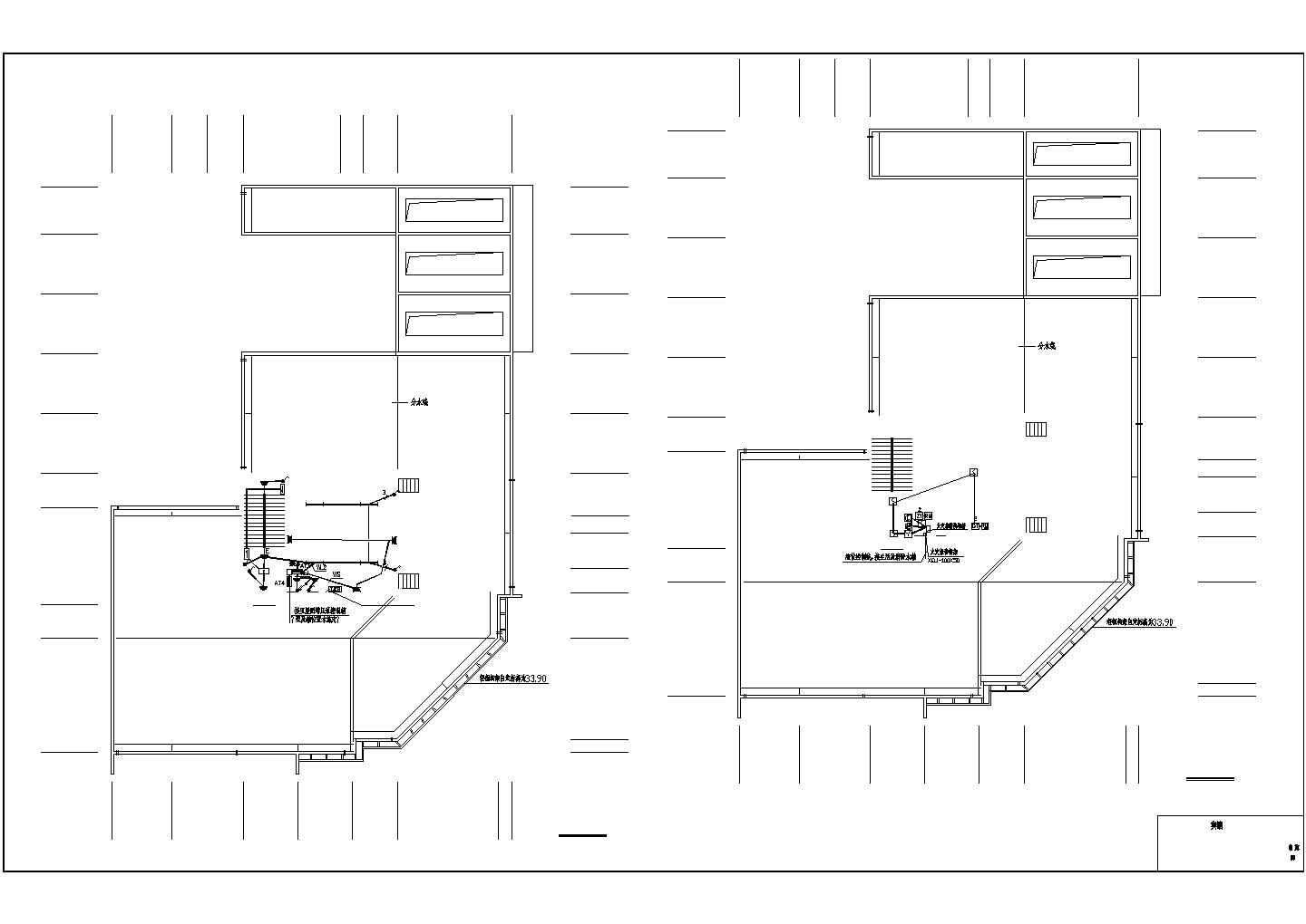 某地电气宾馆设计规划方案cad图纸，共一份资料