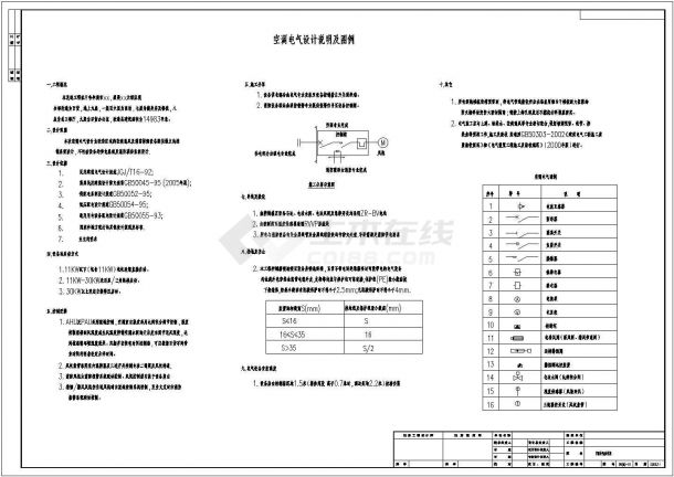 [哈尔滨]百货商城空调通风设计竣工CAD图(含空调电气设计)-图二