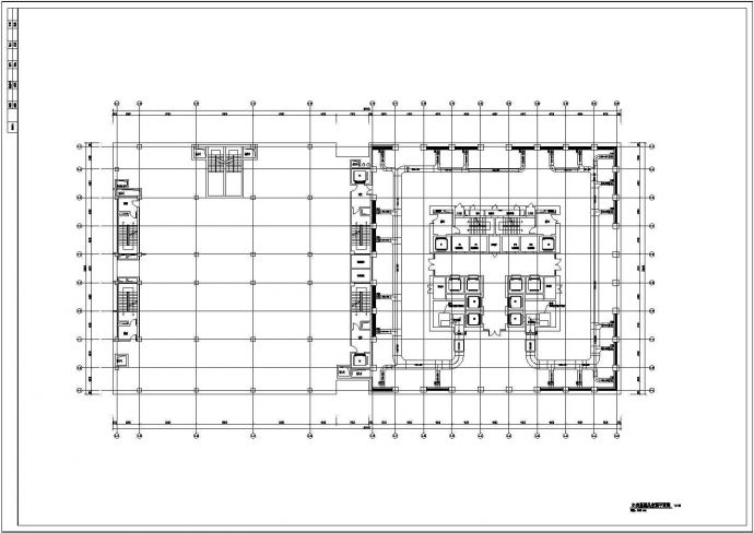 某高层办公楼暖通空调全套系统设计施工图（含 VAV空调系统）_图1