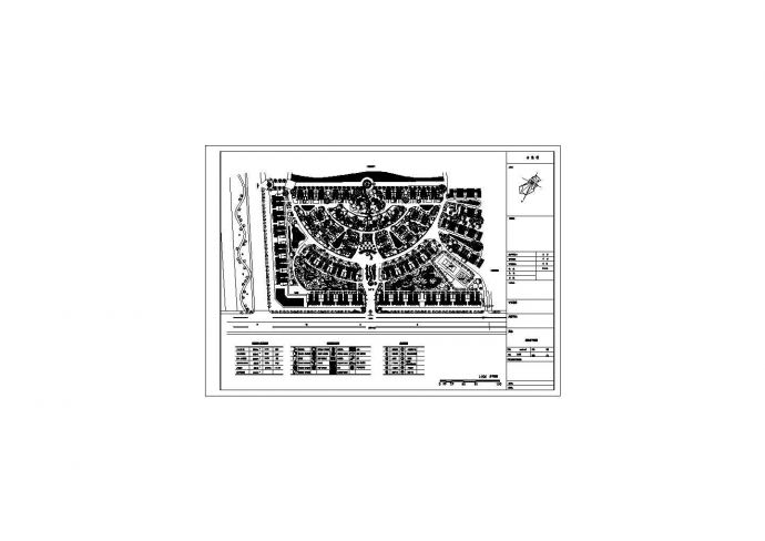 某地区别墅绿化景观规划方案设计施工CAD图纸_图1