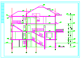 100例别墅室内平面cad设计图纸_图1