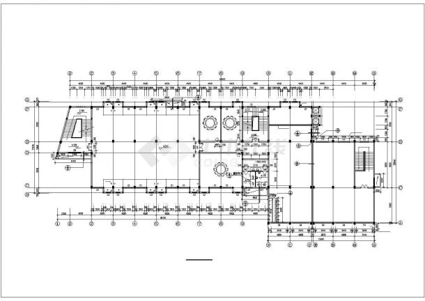 某地食堂综合楼建筑设计施工图(设计说明）-图二
