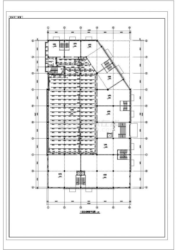 [辽宁]三层农贸市场及地下车库给排水消防施工CAD图（甲级设计院）-图一