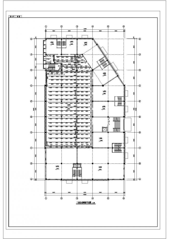 [辽宁]三层农贸市场及地下车库给排水消防施工CAD图（甲级设计院）_图1