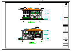 某地区独立别墅建筑cad设计施工图纸_图1