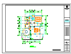 某地区独立别墅建筑cad设计施工图纸-图二