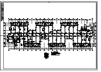 某五层框架结构宿舍综合楼结构施工cad图_宿舍综合楼施工-图二