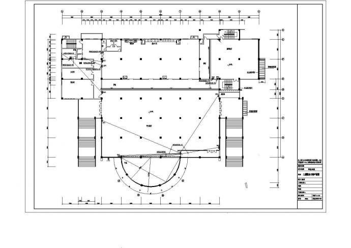 某3层学校食堂电气施工图设计_图1