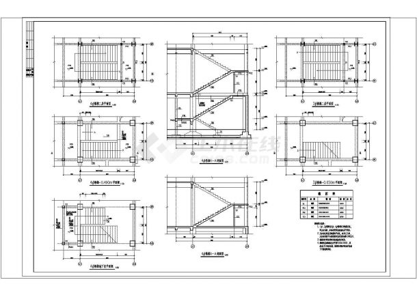 框架钢混农贸市场结构施工图. （CAD，37张图纸）-图二