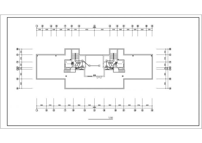 多层住宅楼弱电CAD图纸_图1