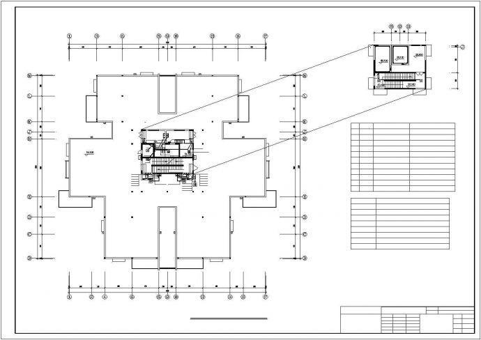 高层住宅CAD消防图纸_图1