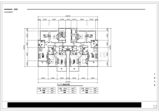 昆明市裕华佳苑小区经典热门的平面户型设计CAD图纸（共16张）-图一