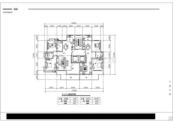 昆明市裕华佳苑小区经典热门的平面户型设计CAD图纸（共16张）-图二