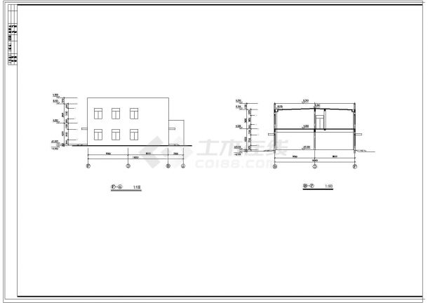 2层食堂浴室娱乐室综合建施图（ 长68米 宽16米）-图一