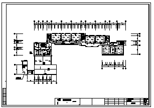 某五层教学楼电气施工cad图(含照明，插座设计)_图1