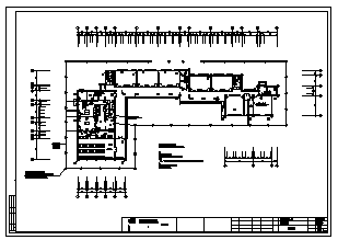 某五层教学楼电气施工cad图(含照明，插座设计)-图二