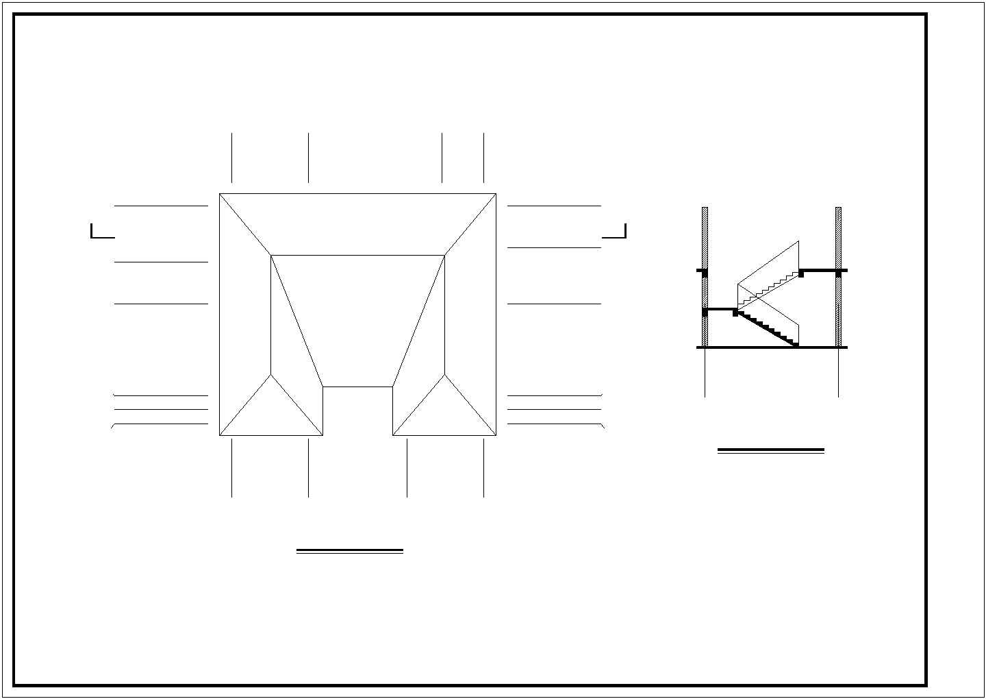 某二层砖混结构住宅楼设计cad详细结构施工图（含设计说明，含建筑设计，含效果图）