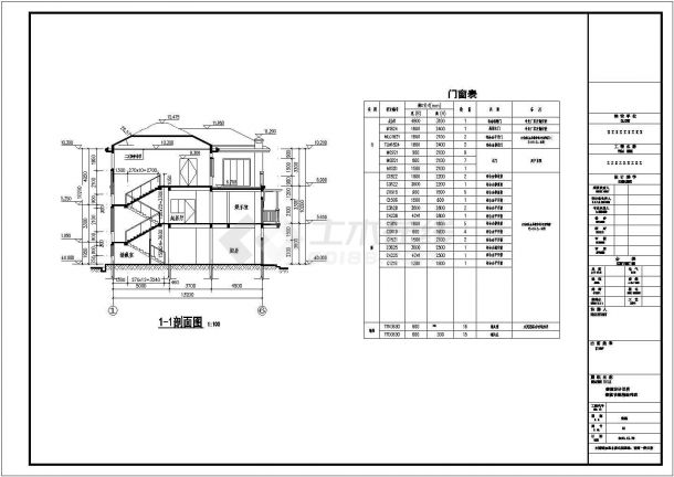 新中式农村自建房3层独栋别墅（170㎡）建筑设计施工图（含全套CAD图纸）-图一