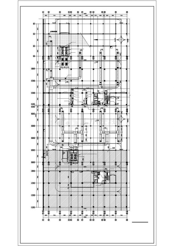 [河南]公寓楼及地下车库通风防排烟系统设计施工图（设计与施工说明，设备表）-图二