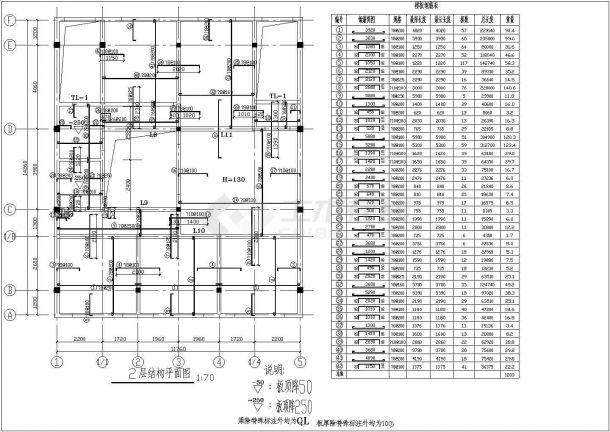 某三层砖混结构私人住宅楼设计cad全套建筑施工图（ 含设计说明，含结构设计）-图一