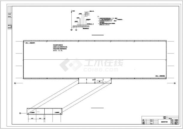 服装厂照明电气施工设计方案CAD图纸-图一