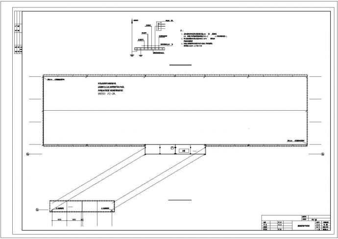服装厂照明电气施工设计方案CAD图纸_图1