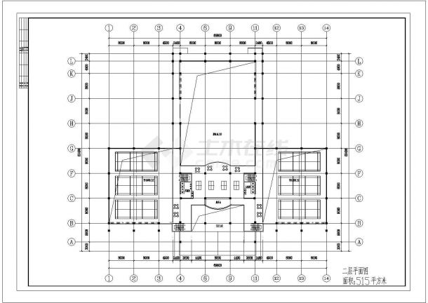 [浙江]室内游泳馆给排水设计CAD施工图-图二