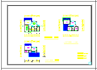 某多层单体别墅设计建筑cad图纸_图1