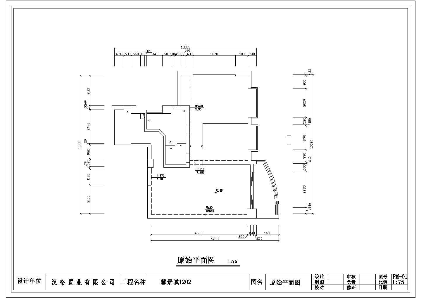 厦门慧景城（会所）室内装修设计cad全套施工图