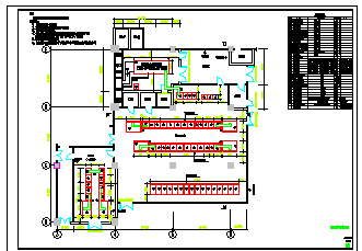 商场10KV变电所接线CAD图-图二