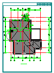 某独立别墅施工建筑设计cad图纸_图1