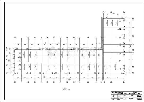 某5层框架结构豪华宾馆毕业设计cad全套建筑施工图（含设计说明，含结构设计，含计算书）-图二