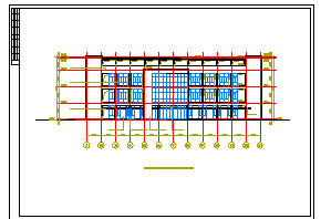 某多层工业厂房设计建筑cad施工图_图1