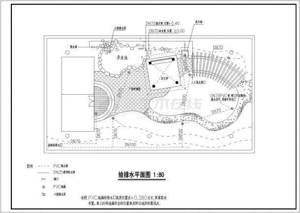 【上海】某地精品屋顶花园景观施工全套设计cad图-图一