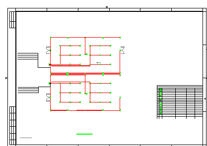 甲类仓库电气照明配电系统施工设计方案CAD图纸-图二