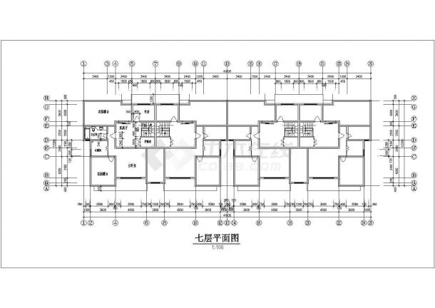 常德碧海花园设计全套施工cad图-图一