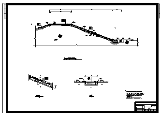 某水库土坝加固施工cad图_水库土坝施工-图一