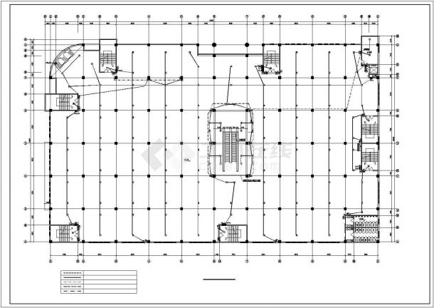某四层商场电气设计CAD施工图-图二