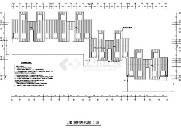 某单体住宅楼电气施工图-图一