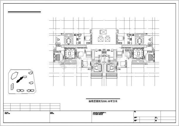 郑州建筑项目底商私人住宅楼设计CAD详细建筑施工图-图一