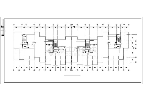 十二层商住楼强电CAD设计（全套）-图一